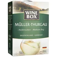 Zimmermann-graeff Wine Box Müller-Thurgau Landwein Rhein halbtrocken Bag-in-Box (1