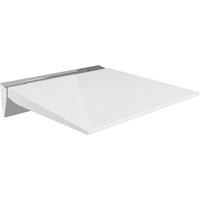 Villeroy & Boch V&B Duschklappsitz Vicare Universal 35,5x37cm, Aluminium