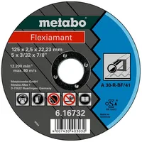 Metabo Flexiamant Stahl A 30-R Trennscheibe gerade 125x2.5mm, 25er-Pack
