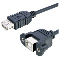 Lyndahl USB-Kabel USB 2.0 USB-B Buchse, USB-A Buchse 0.20