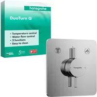 Hansgrohe DuoTurn Q Einhandwannenmischer Chrom