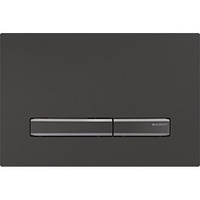 Geberit Sigma50 Betätigungsplatte schwarzchrom gebürstet/easy-to-clean-beschichtet