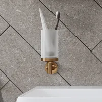 Duravit Starck T Zahnputzbecher, 0099310400, Farbe: Bronze gebürstet