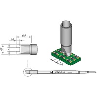 Jbc SMD-Entlötspitze Serie C245, C245016/2,0 mm, für Chip-Komponenten