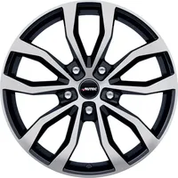 Autec Uteca Schwarz poliert Alufelge 21 Zoll ET45 5x112
