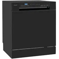 Exquisit GSP508-030D Tischgeschirrspüler (freistehend, 550 mm breit, Schwarz)
