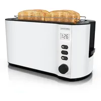 Arendo Langschlitz-Toaster Braun