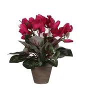 Mica decorations Mica Kunstpflanze Zyklamen dunkelrosa im Topf 11,5