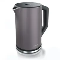 Arendo Wasserkocher 1,5 l Vulkan grau