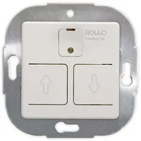 EHMANN Rollo Comfort, programmierbarer Jalousieschalter, reinweiß
