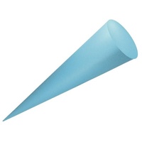 Ludwig Bähr URSUS Schultüten Bastel-Schultüte ohne Filzmanschette, hellblau, Höhe: