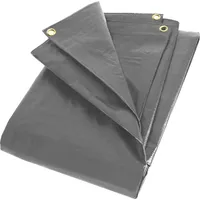 Zill Gewebeplane 4 x 6 m grau 280g|m2 Typ