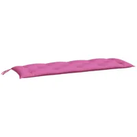 VidaXL Gartenbank-Auflage Rosa 150x50x7 cm Oxford-Gewebe