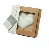 MARELIDA Kerze Herz in Geschenkverpackung Hochzeit Muttertag