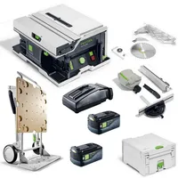Festool Akku Tischkreissäge CSC SYS 50 EBI-Basic + Untergestell