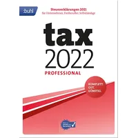 Buhl tax 2022 Professional, für die Steuererklärung 2021, Download