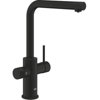 Grohe Blue Pure Minta 30590, Einzelarmatur, L-Auslauf, herausziehbarer Mousseurauslauf,