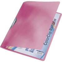 Leitz ColorClip Rainbow, A4, PP, rot