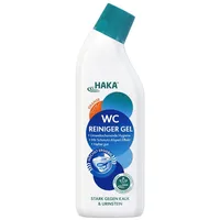HAKA WC Reiniger Gel Orange, mit Abperl-Effekt mit Milch-
