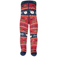 Ewers Strumpfhose Strumpfhose Weihnachten (1 St. 1er-Pack) 77% Baumwolle,