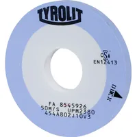 TYROLIT Präzisions-Außenrund-Schleifscheibe DxTxH (mm), 400x40x127, Typ: A80, 594590 A80