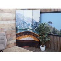 MCW Foto-Paravent MCW-A83, Raumteiler Trennwand Sichtschutz, MVG-zertifiziert ~ 180x121cm