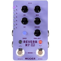 Mooer R7 X2 Reverb - Digital Reverb Pedal