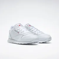 Reebok Classic Leather Jungen Sneaker, White 1, 32 EU