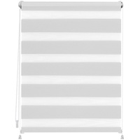 Lichtblick Doppelrollo Duo Rollo Klemmfix, ohne Bohren, verspannt