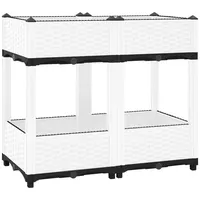 VidaXL Hochbeet 80x40x71 cm Polypropylen