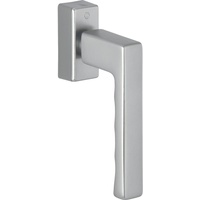 HOPPE Fenstergriff Toulon SecuForte, VK 32-42 mm, Aluminium, schwarz