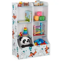 Relaxdays Kinderregal, HxBxT: 90 x 59 x 30 cm,