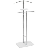 Haku-Möbel HAKU Möbel Herrendiener 20331 weiß Metall 47,0 x