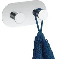 Wenko Wandhaken Cona Duo Edelstahl