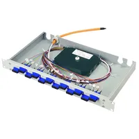 Telegärtner 19" LWL-Rangierverteiler Basis eco 1HE - Patch-Panel, Serverschrank