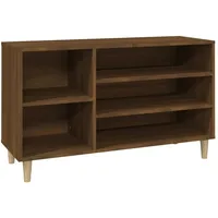 VidaXL Schuhregal Braun Eichen-Optik 102x36x60 cm Holzwerkstoff