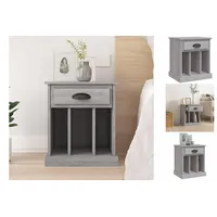 VidaXL Nachttisch Grau Sonoma 43x36x50 cm
