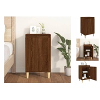 VidaXL Nachttisch Braun Eichen-Optik 40x35x70 cm Holzwerkstoff
