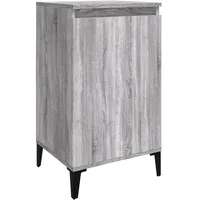 VidaXL Nachttisch Grau Sonoma 40x35x70 cm Holzwerkstoff Modell 3