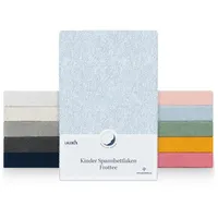 Laleni Frottee Spannbettlaken 40x90cm - Oeko-TEX Zertifiziertes Bettlaken, Faltenfreie