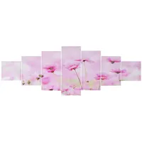 MCW Leinwandbild H375 XL, Wandbild Keilrahmenbild Kunstdruck, 7-teilig 245x87cm