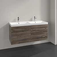 Villeroy & Boch Avento Waschtischunterschrank A89300RK 118x51,4x45,2cm, 4 Auszüge,