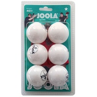 Joola Tischtennisbälle Rossi 40+ weiss 6er Blister