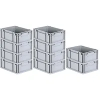 Proregal 10x Eurobox NextGen Economy | Griffe geschlossen |HxBxT