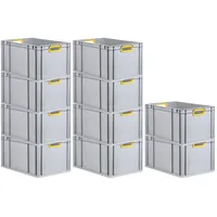 Proregal 10x Eurobox NextGen Color | HxBxT 32x40x60cm |
