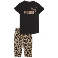 Puma Minicats Animal Leggings + T-Shirt Baby-Set 01 black