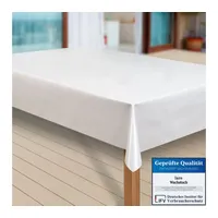 Laro Wachstuch-Tischdecke Abwaschbar Garten-Tischdecke Wachstischdecke PVC Plastik-Tischdecken Eckig Meterware