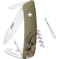 SWIZA Swiza, Taschenmesser, Schweizer Messer, Stahl 440, Sicherheitsarretierung, 12