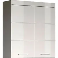 WELLTIME Hängeschrank WELLTIME "Avena", weiß, weiß hochglanz, B:73cm H:77cm