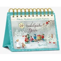 Korsch Verlag Postkarten-Adventskalender "24 nostalgische Grüße"